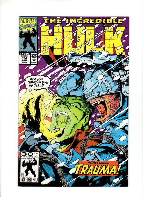 The Incredible Hulk, Vol. 1 #394 (1992)      Buy & Sell Comics Online Comic Shop Toronto Canada