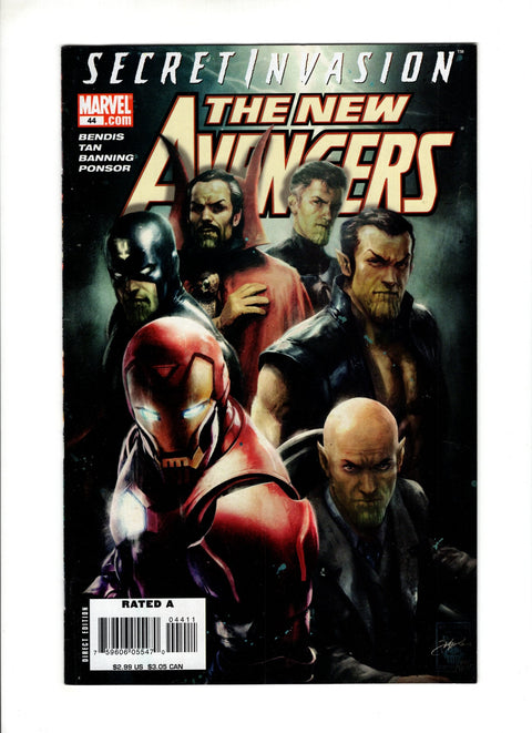 New Avengers, Vol. 1 #44 (2008) Avengers: Illuminati #1 Homage   Avengers: Illuminati #1 Homage  Buy & Sell Comics Online Comic Shop Toronto Canada