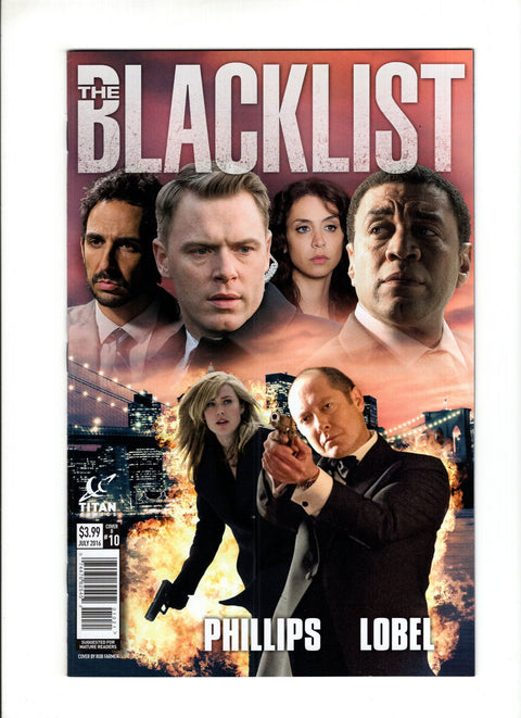 The Blacklist #10 (Cvr B) (2016) Photo Variant  B Photo Variant  Buy & Sell Comics Online Comic Shop Toronto Canada