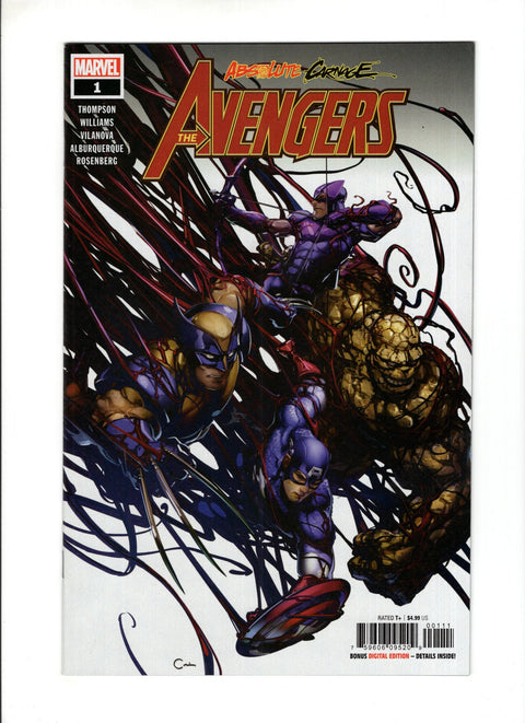 Absolute Carnage: Avengers #1 (Cvr A) (2019) Regular Clayton Crain  A Regular Clayton Crain  Buy & Sell Comics Online Comic Shop Toronto Canada