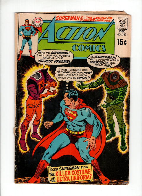 Action Comics, Vol. 1 #383 (1969)      Buy & Sell Comics Online Comic Shop Toronto Canada