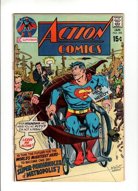 Action Comics, Vol. 1 #396 (1970)      Buy & Sell Comics Online Comic Shop Toronto Canada