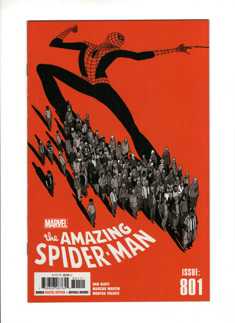 The Amazing Spider-Man, Vol. 4 #801 (Cvr A) (2018) Marcos Martin Regular  A Marcos Martin Regular  Buy & Sell Comics Online Comic Shop Toronto Canada