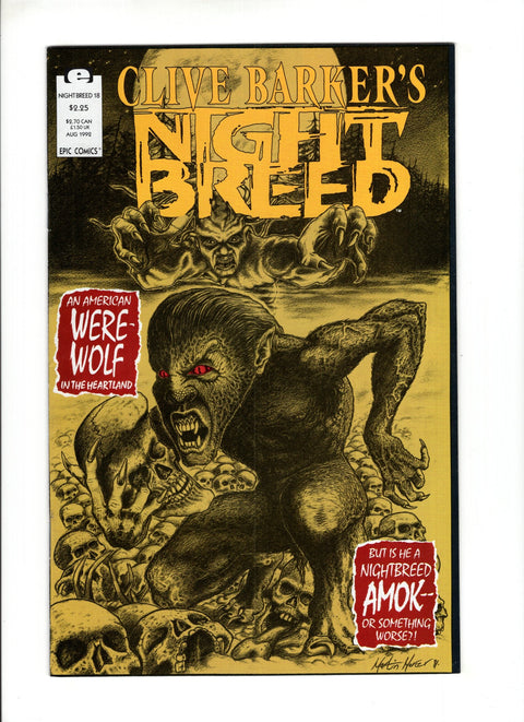 Clive Barker's: Night Breed (Marvel) #18 (1992)      Buy & Sell Comics Online Comic Shop Toronto Canada
