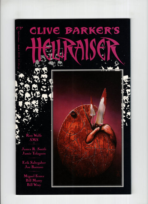 Clive Barker's: Hellraiser (Marvel) #6 (1991)      Buy & Sell Comics Online Comic Shop Toronto Canada