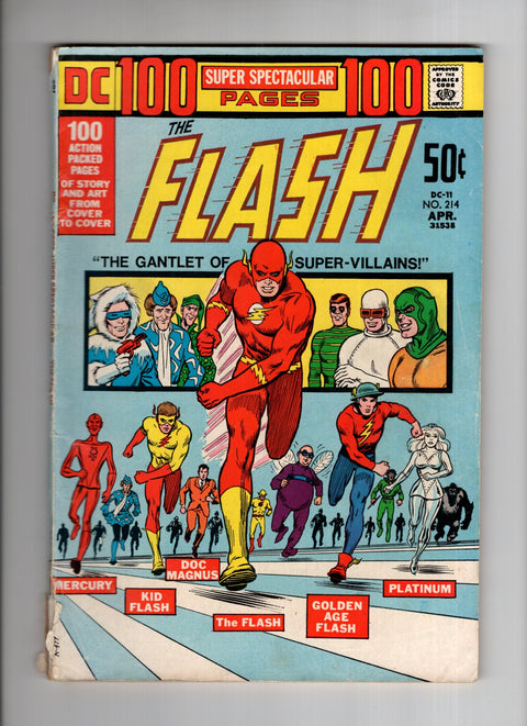 Flash, Vol. 1 #214 (1972) Origin of Metal Men   Origin of Metal Men  Buy & Sell Comics Online Comic Shop Toronto Canada
