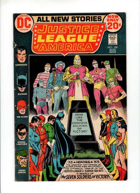 Justice League of America, Vol. 1 #100 (1972)      Buy & Sell Comics Online Comic Shop Toronto Canada