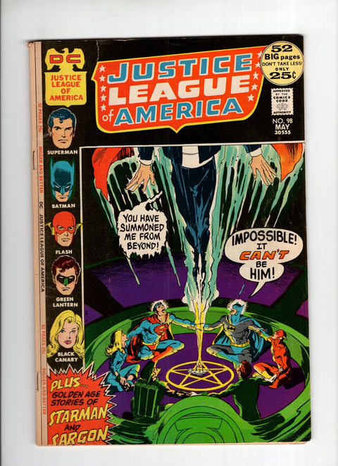 Justice League of America, Vol. 1 #98 (1972)      Buy & Sell Comics Online Comic Shop Toronto Canada