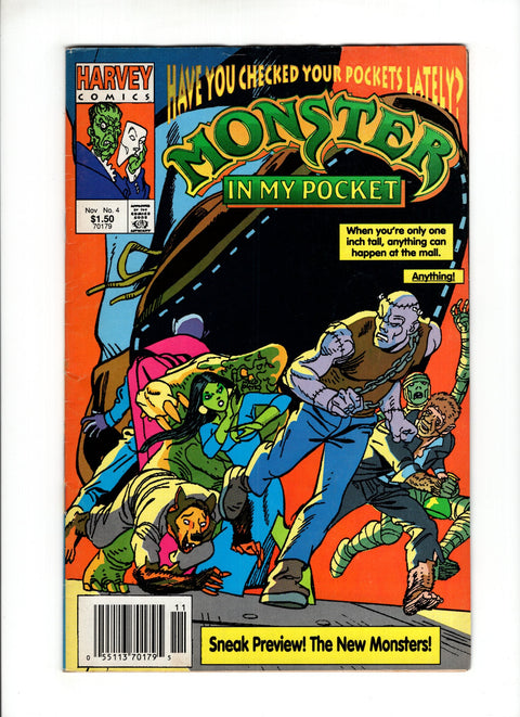 Monster in my Pocket #4 (1991) Newsstand Edition   Newsstand Edition  Buy & Sell Comics Online Comic Shop Toronto Canada