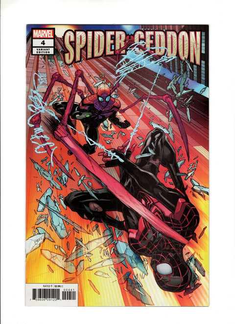 Spider-Geddon #4 (Cvr D) (2018) 1:25 Incentive Javier Garron Variant  D 1:25 Incentive Javier Garron Variant  Buy & Sell Comics Online Comic Shop Toronto Canada