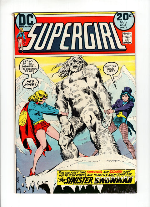 Supergirl, Vol. 1 #7 (1973)      Buy & Sell Comics Online Comic Shop Toronto Canada