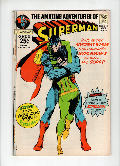 Superman, Vol. 1 #243 (1971) Neal Adams Cover   Neal Adams Cover  Buy & Sell Comics Online Comic Shop Toronto Canada