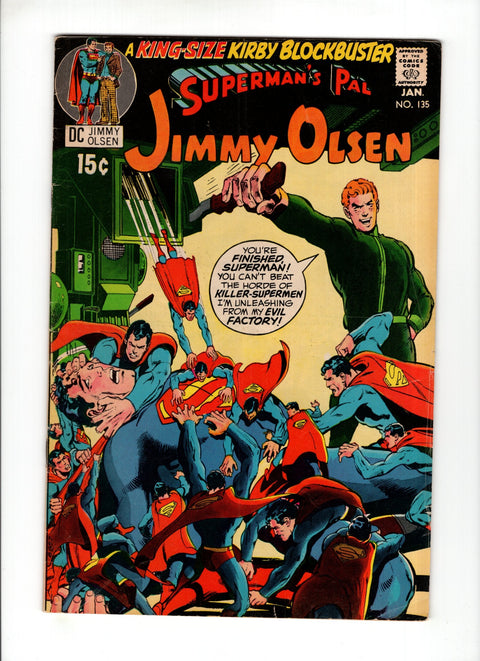 Superman's Pal Jimmy Olsen #135 (1970) 2nd Darkseid   2nd Darkseid  Buy & Sell Comics Online Comic Shop Toronto Canada