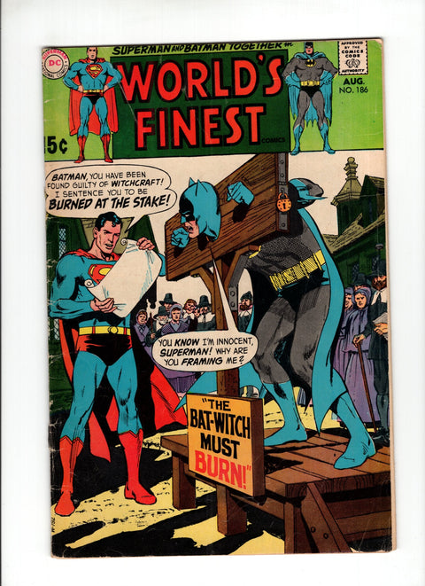 World's Finest Comics #186 (1969)      Buy & Sell Comics Online Comic Shop Toronto Canada