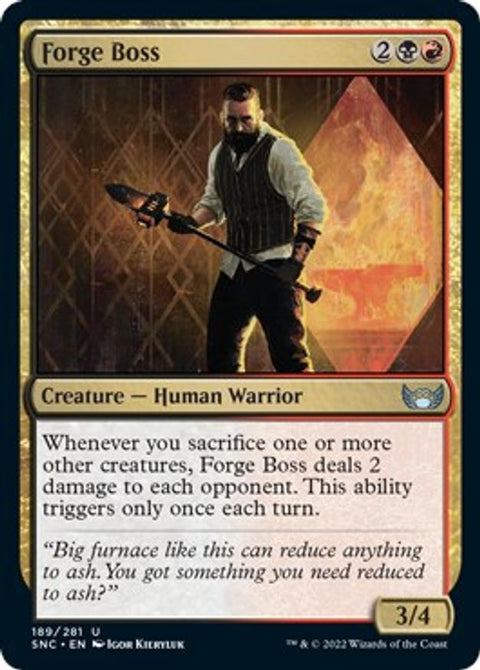 Forge Boss | SNC
