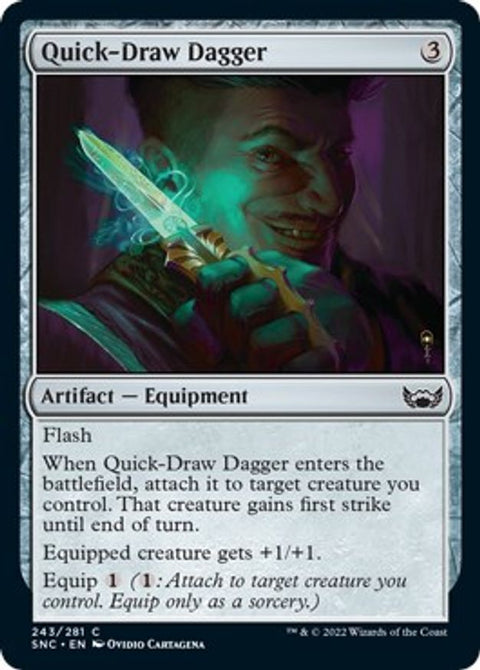 Quick-Draw Dagger | SNC