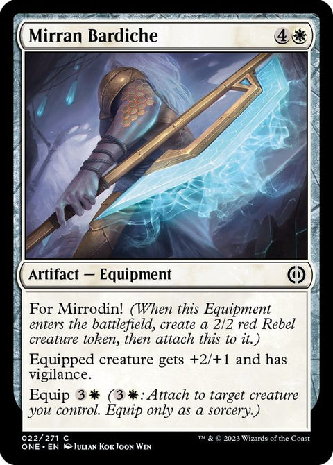 Mirran Bardiche | Foil | ONE