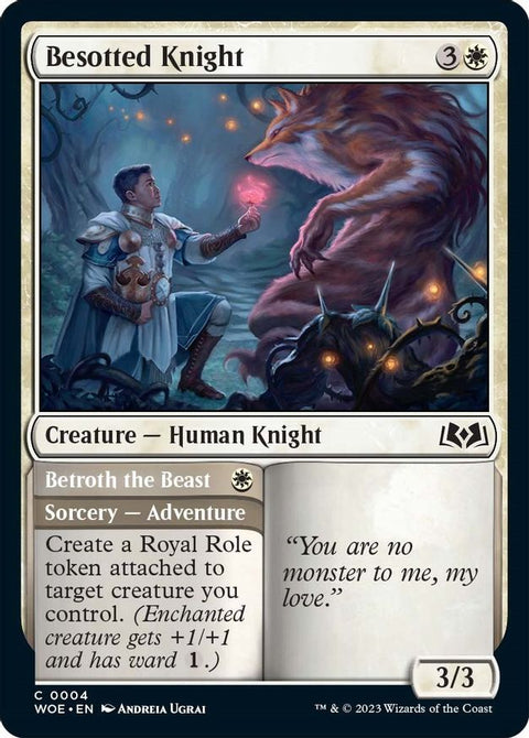 MTG | Besotted Knight | WOE