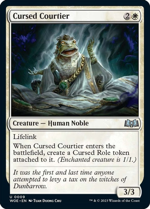 MTG | Cursed Courtier | WOE