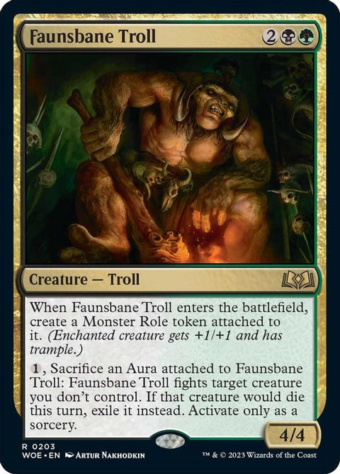 MTG | Faunsbane Troll | WOE