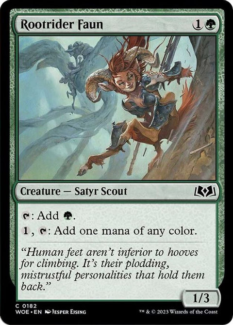 MTG | Rootrider Faun | WOE