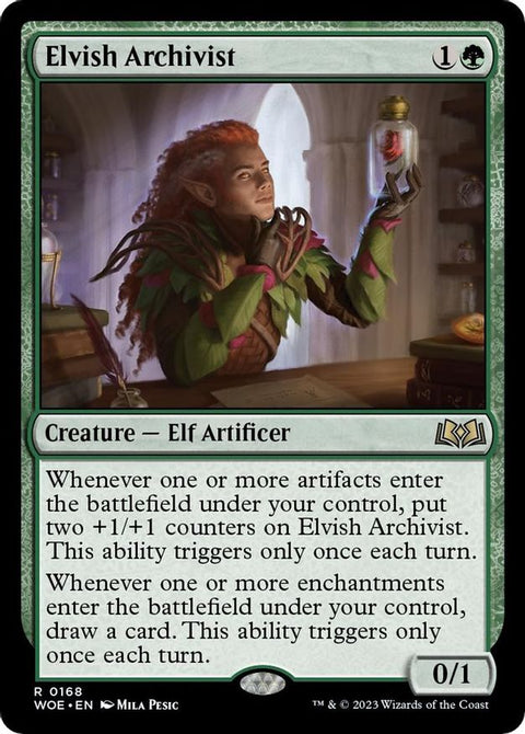 MTG | Elvish Archivist | WOE