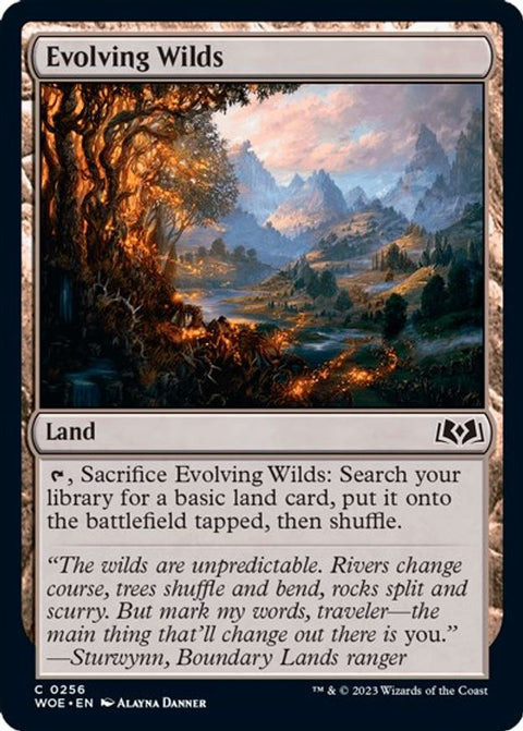 MTG | Evolving Wilds | WOE