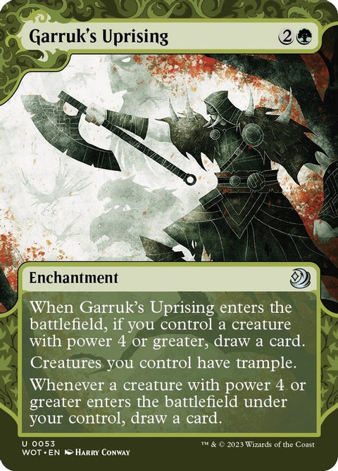 MTG | Garruk's Uprising | WOT