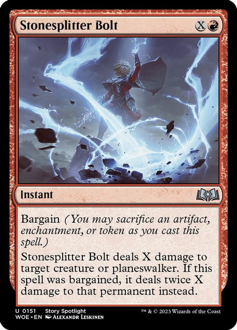 MTG | Stonesplitter Bolt | WOE