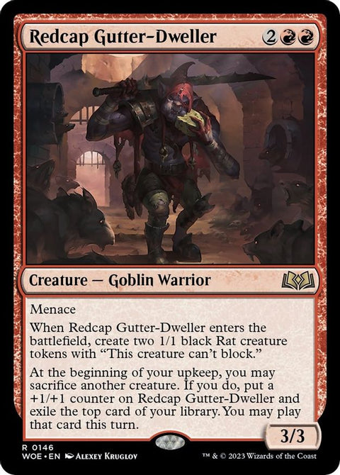 MTG | Redcap Gutter-Dweller | WOE