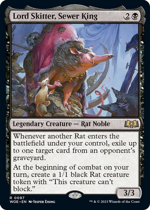 MTG | Lord Skitter, Sewer King | WOE