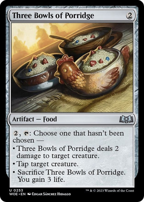 MTG | Three Bowls of Porridge | WOE