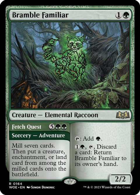 MTG | Bramble Familiar | WOE