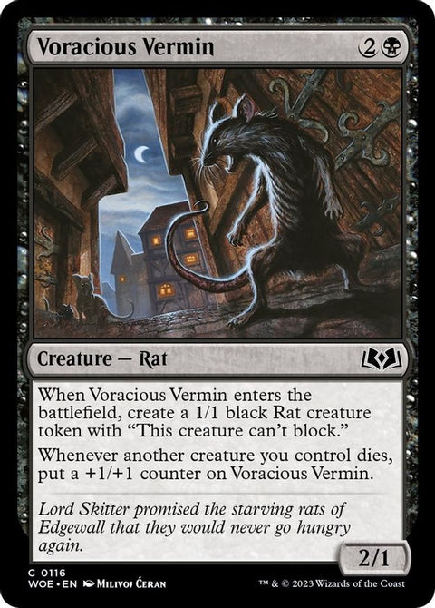 MTG | Voracious Vermin | WOE