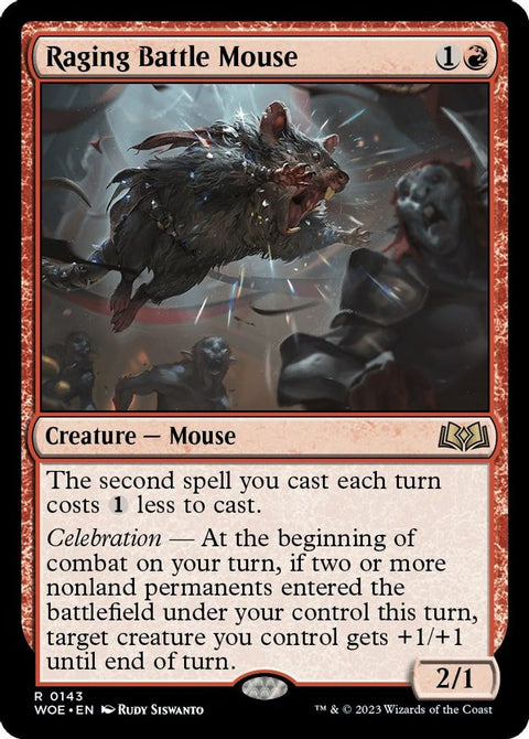 MTG | Raging Battle Mouse | WOE