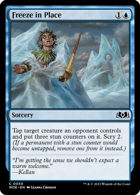 MTG | Freeze in Place | WOE