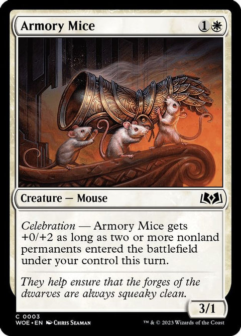 MTG | Armory Mice | WOE