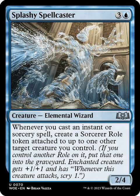 MTG | Splashy Spellcaster | WOE