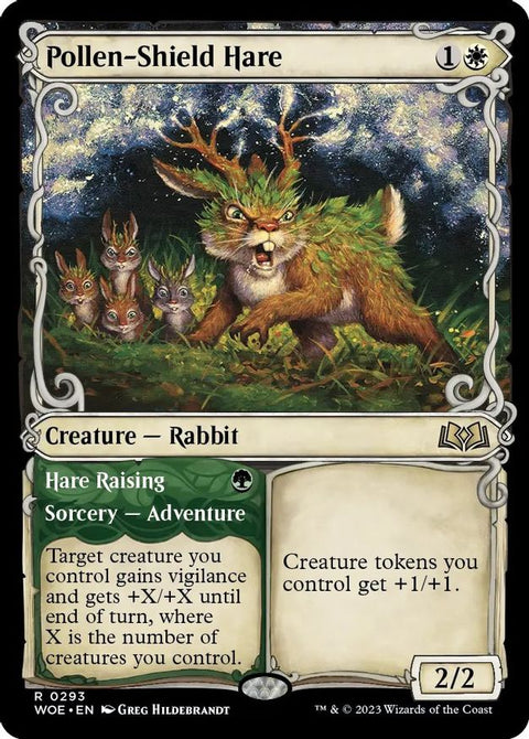 MTG | Pollen-Shield Hare | Foil | WOE