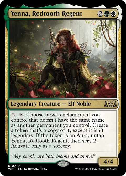 MTG | Yenna, Redtooth Regent | WOE