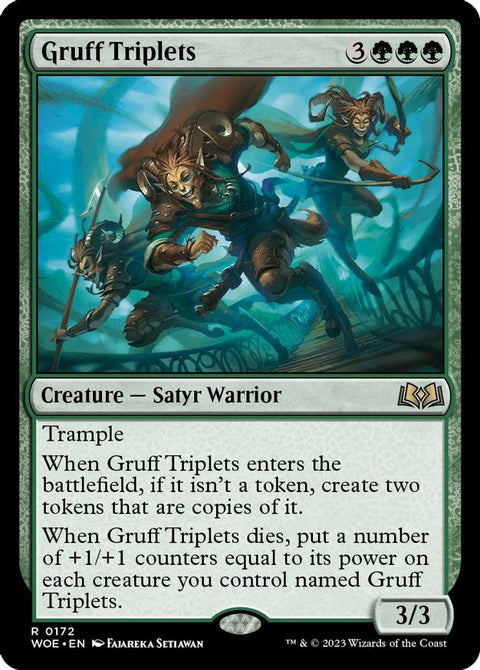 MTG | Gruff Triplets | WOE