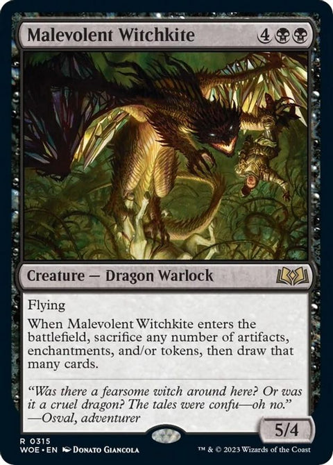 MTG | Malevolent Witchkite | WOE