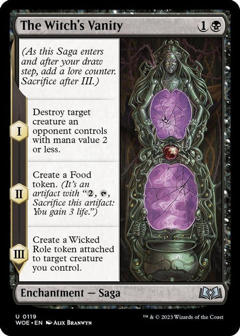 MTG | The Witch's Vanity | WOE