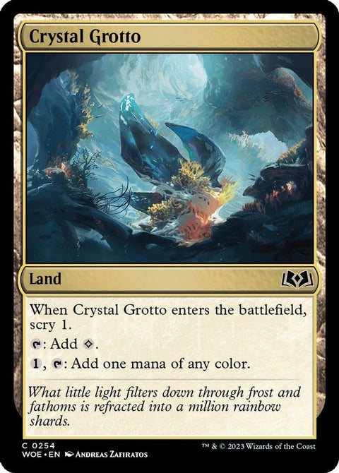 MTG | Crystal Grotto | WOE