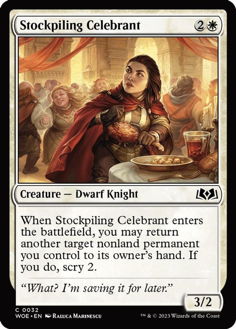 MTG | Stockpiling Celebrant | WOE