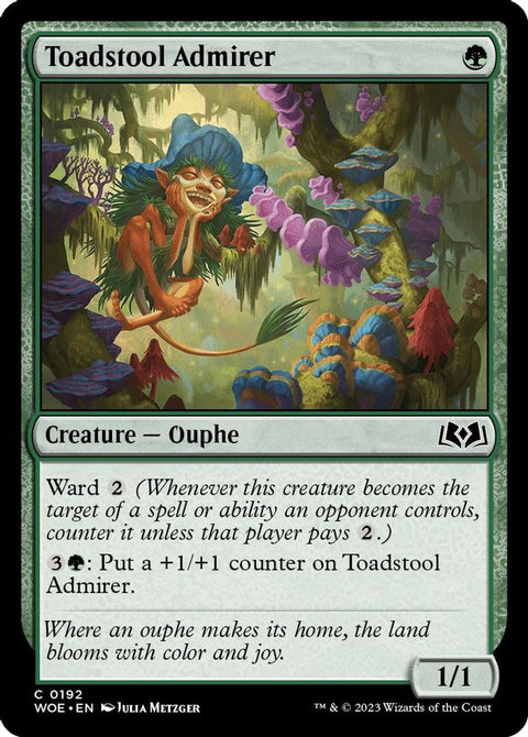 MTG | Toadstool Admirer | WOE