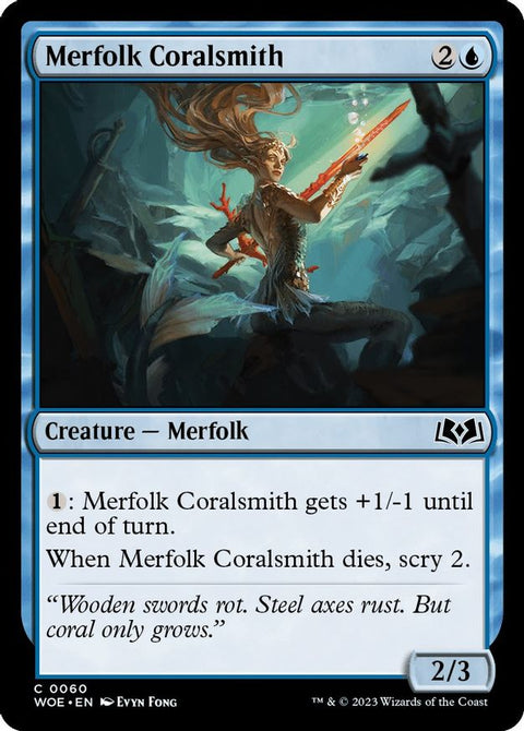 MTG | Merfolk Coralsmith | WOE