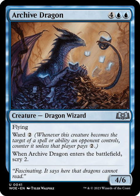 MTG | Archive Dragon | WOE