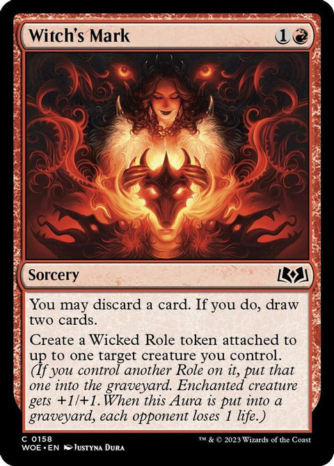 MTG | Witch's Mark | WOE