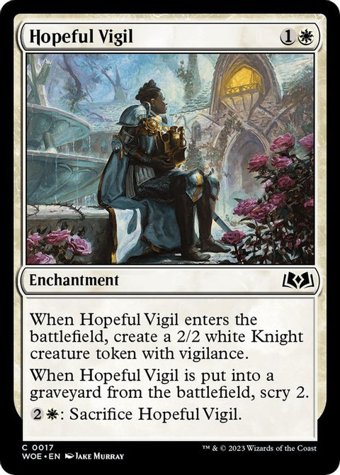 MTG | Hopeful Vigil | WOE